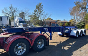Haulmark Tri/A B-Double 7 m (2000) – Schwerlast-Containeranhänger