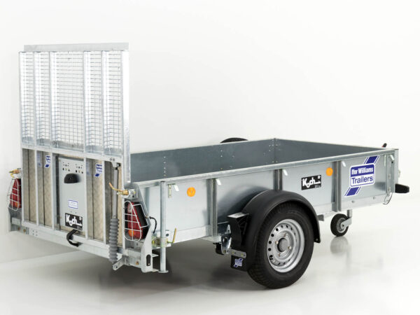 Ifor Williams Baumaschinenanhänger GD 84 (1,4t) mit Rampe